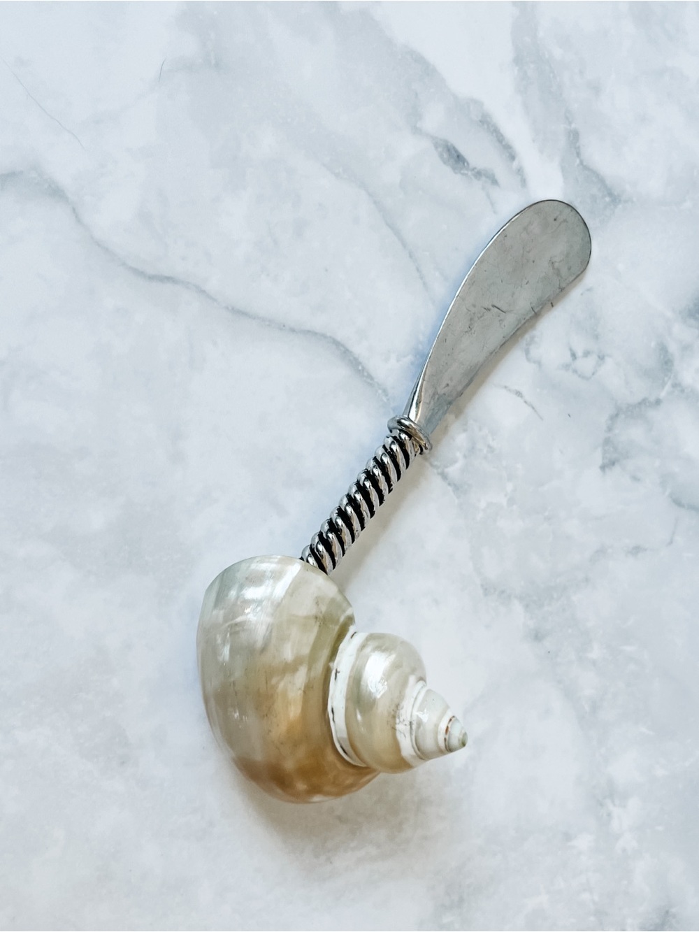 Decorative Pearl Shell butter knife